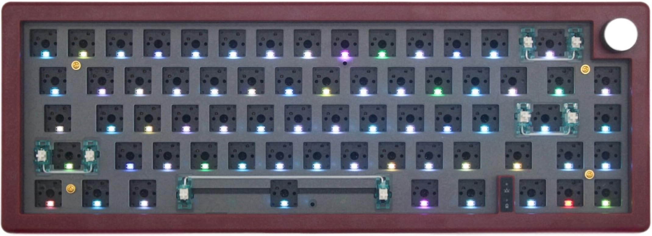 Mua Cmokifuly GMK67 65% Mechanical Keyboard Set Tri Mode South Side RGB ...