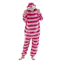 COSUSKET Fitted Unisex Adult Cheshire Cat Onesie
