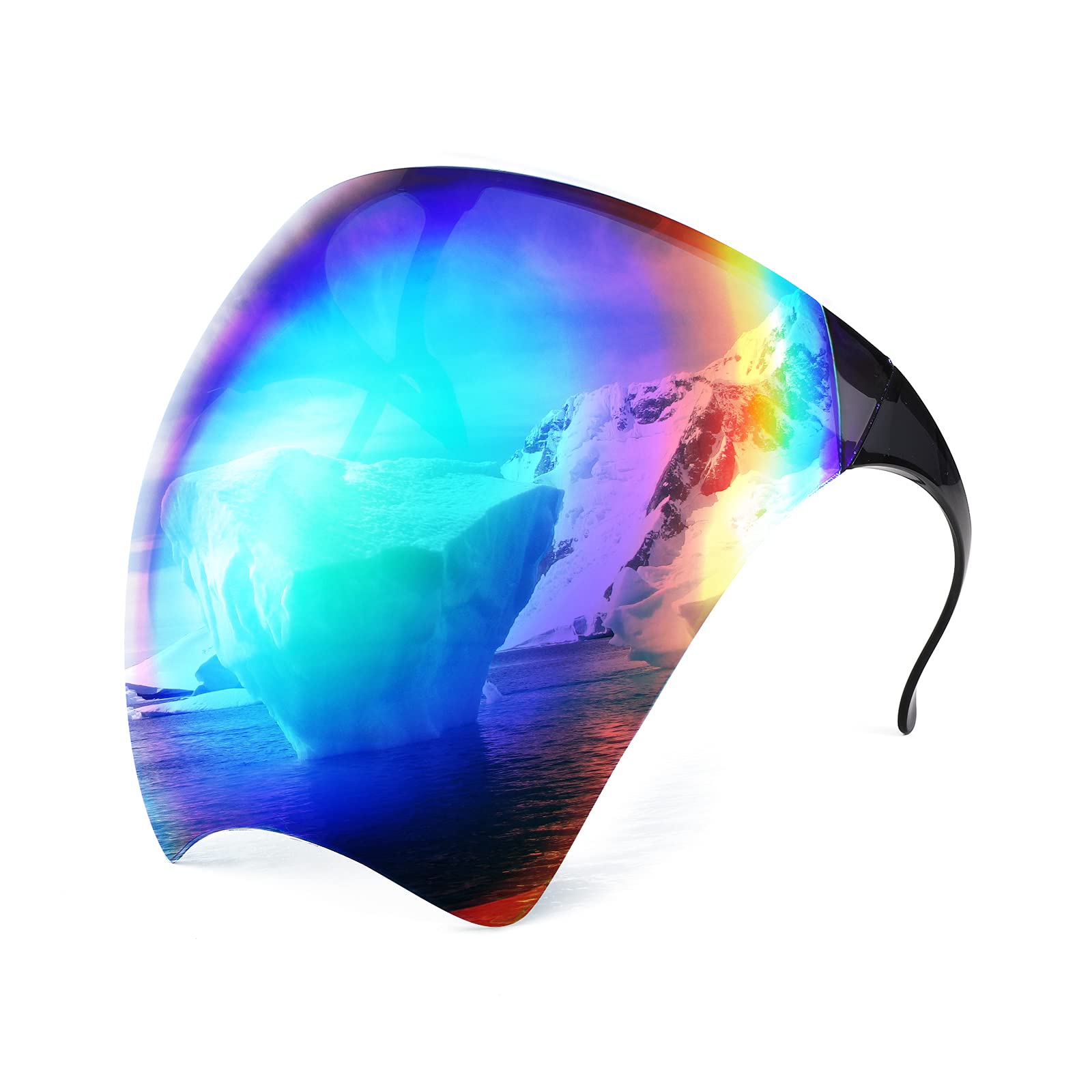 Photo 1 of FEISEDY Full Cover Face Visor Protective Glasses Mirror Shield Sunglasses Anti Fog B2781