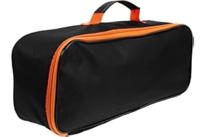 NULYLU BBQ Tool Bag: Grill Utensil Storage - Portable Oxford Cloth Outdoor Barbecue Grill Accessories Bag Organizer for Campi