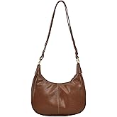 JYG Small Hobo Bags for Women Retro Crescent Shoulder Purse Fall Soft Crossbody Handbag 2025 | Small, Retro, Fall, Soft, 2025