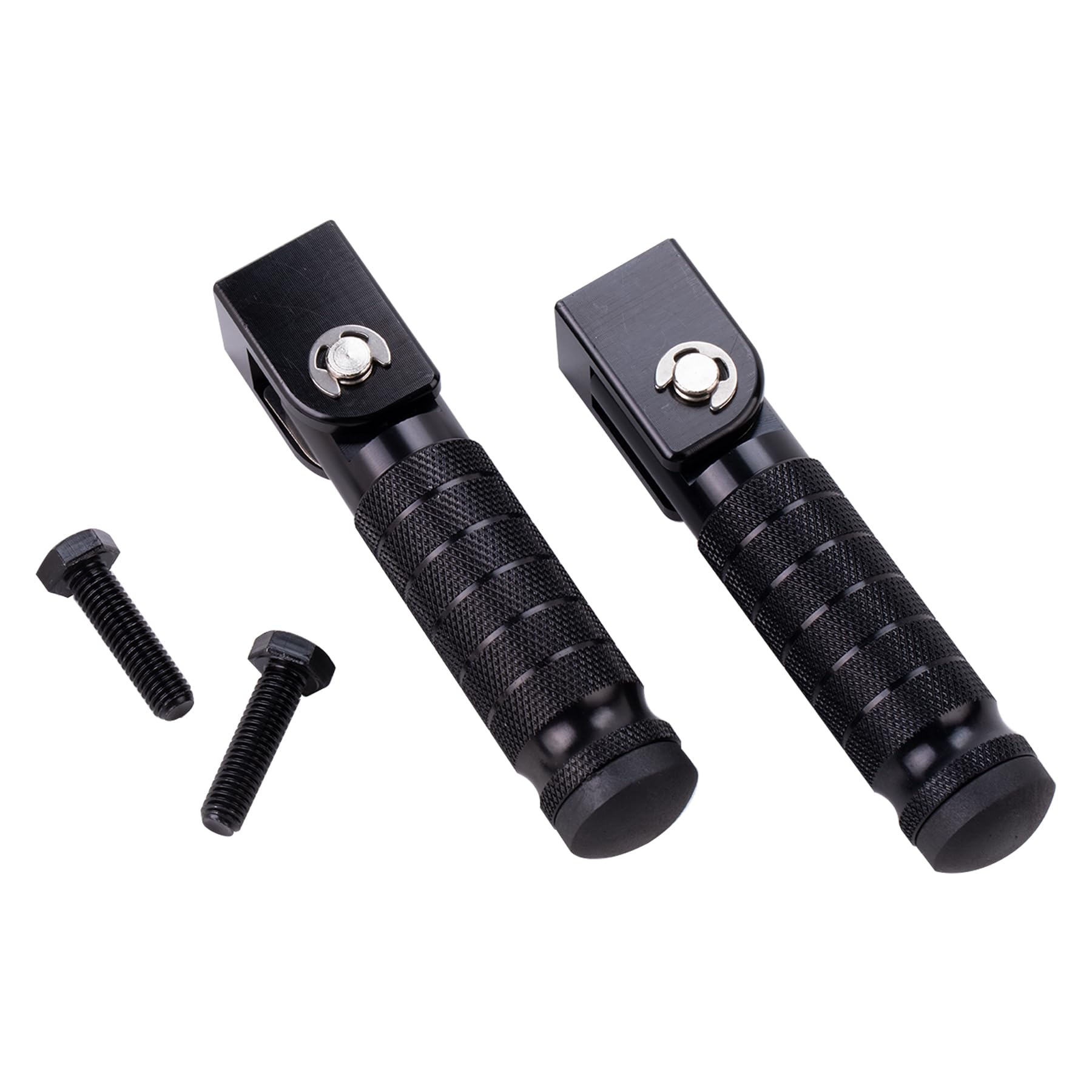 Photo 1 of Universal 8mm Foot Pegs CNC Aluminum Install Bolts Motorcycle Rearsets Footrest Footpegs Compatible with YAMAHA Honda Suzuki Kawasaki Ducati Aprilia