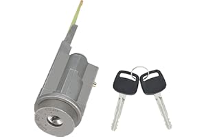 LOLOWHEAT Ignition Lock Cylinder Tumbler with 2 Keys Compatible with Toyota Tundra 3.4L V6 4.0L V6 4.7L V8 2000-2006 Replace 69057-34030 US247L 6905734030