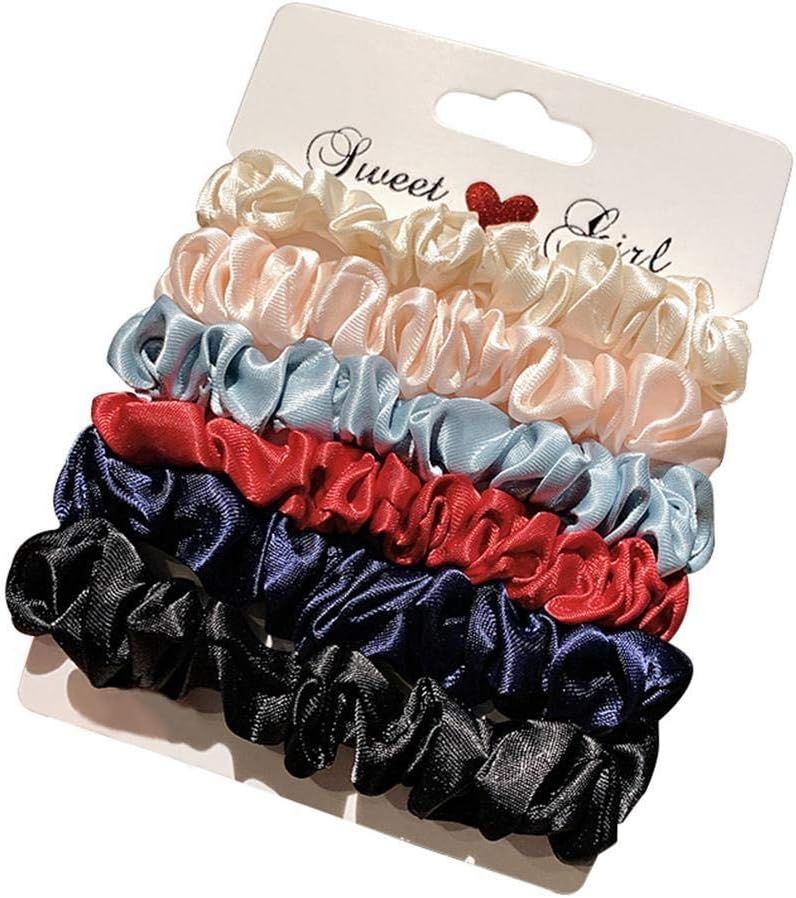 Hair Rope Scrunchies Hair Ring Color Ponytail Hair Accessories by Romancy