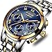 Watches,Mens Watches Waterproof Chronograph Stainless Steel Analog Quartz Watch Men Fashion Business Wrist watch