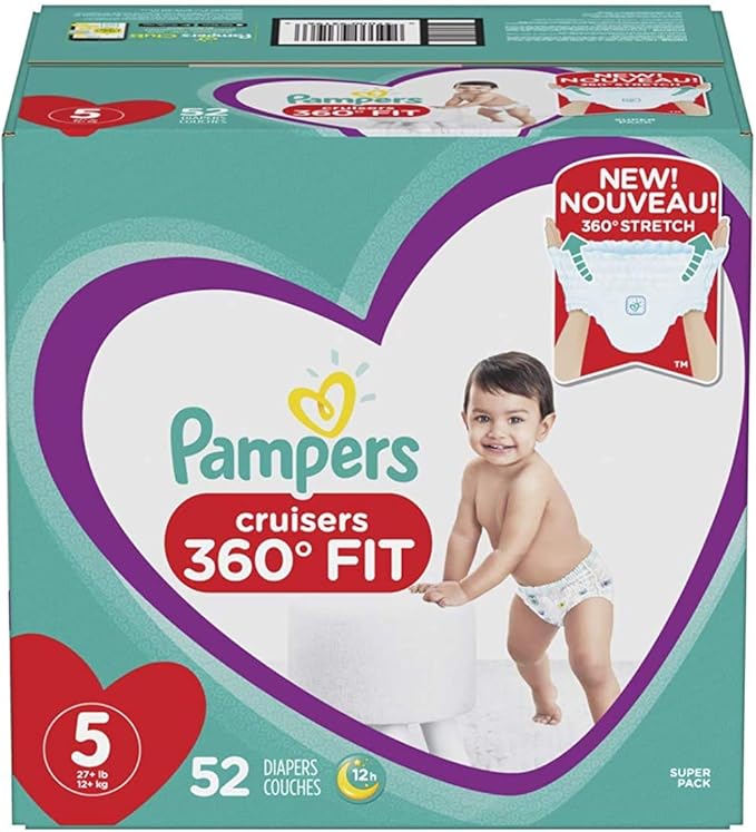 pampers cruisers 360 fit diapers size
