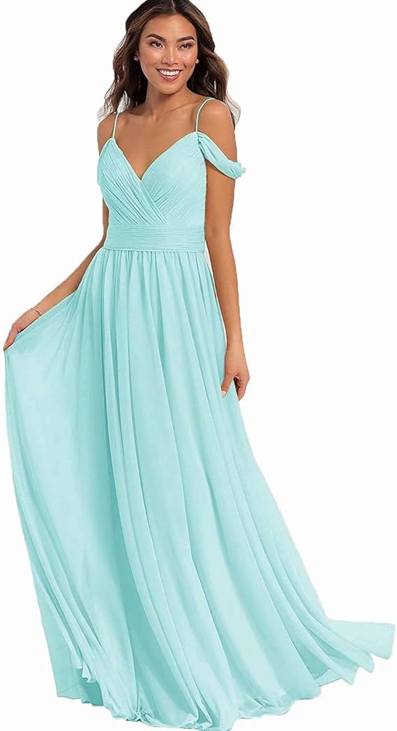 KAOSHAN Long Bridesmaid Dresses Chiffon for Women Amazon.ca Clothing