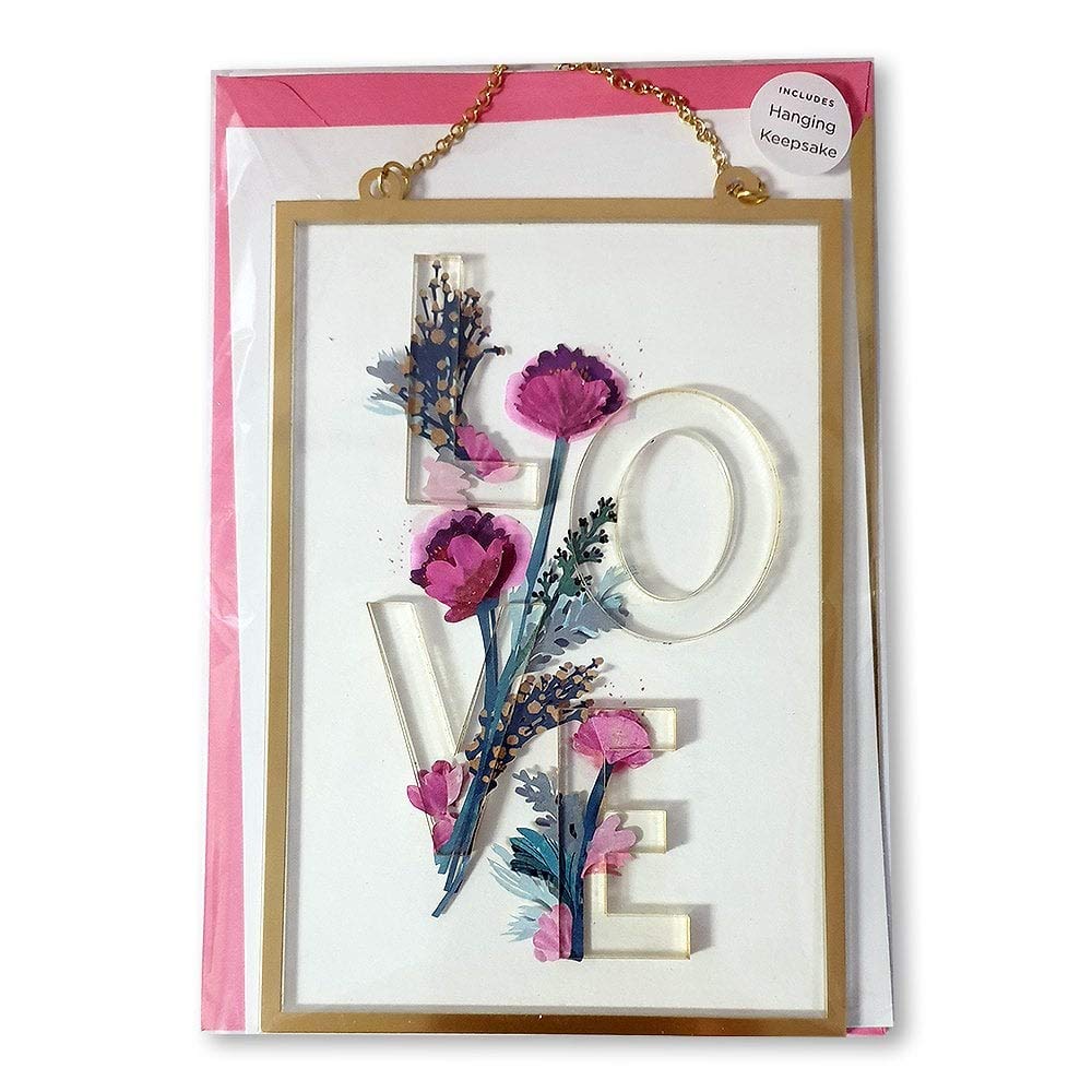 Hallmark Signature Love 3D Hanging Keepsake Mothers Day Card 25519787