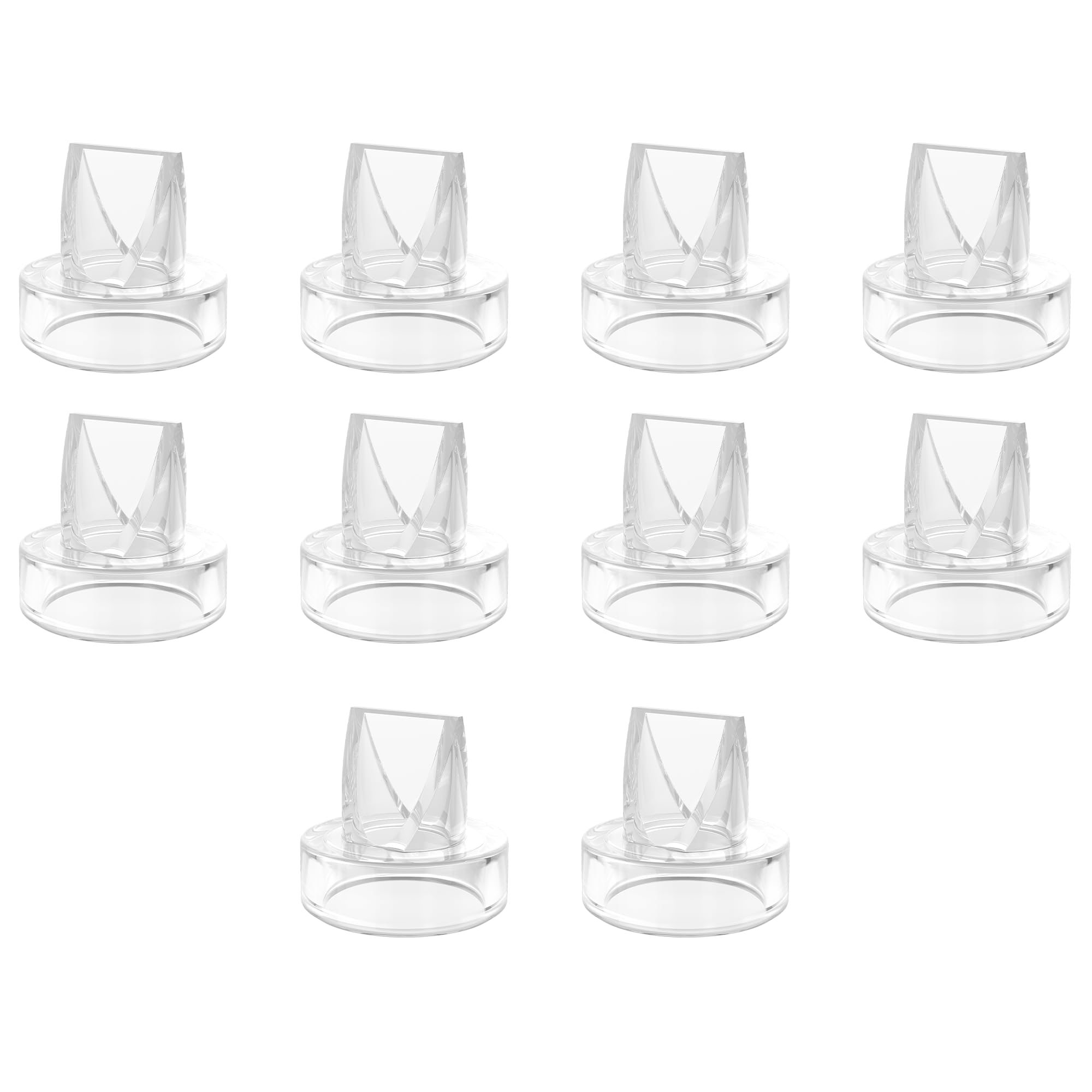 Photo 1 of TOVVILD 10 Pack S9 Pro / S12 Pro / S9 / S12 Duckbill Valve, Compatible with Momcozy/TSRETE/NaNaLazy/bluefair Breastpump, for Zomee/Legendairy Collection Cups