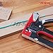 Hi-Spec 3-in-1 Home DIY Steel Staple & Nail Gun Set for Fixing Material, Re-Upholstering Furniture, Decorating, Repairing Decorations, Attaching Fabric to Walls Great for Hobby & Craft Projects