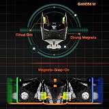 GAN 356 M 3x3 Magnetic Speed Cube Stickerless GANS 356M Core GES view 5