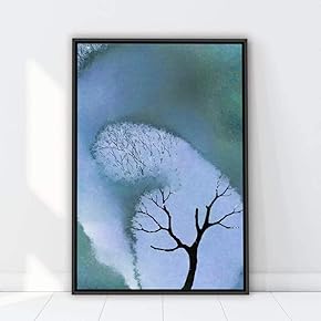 signwin Framed Canvas Wall Art Abstract Trees Canvas...