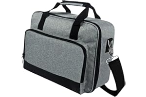 NonMiFyR Projector Carrying Case, Portable Storage Travel Case with Handle Zipper, Heavy Duty Projector Bag