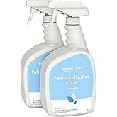Amazon Basics Fabric Refresher Spray, Fresh Scent, 32 fl oz, Pack of 2