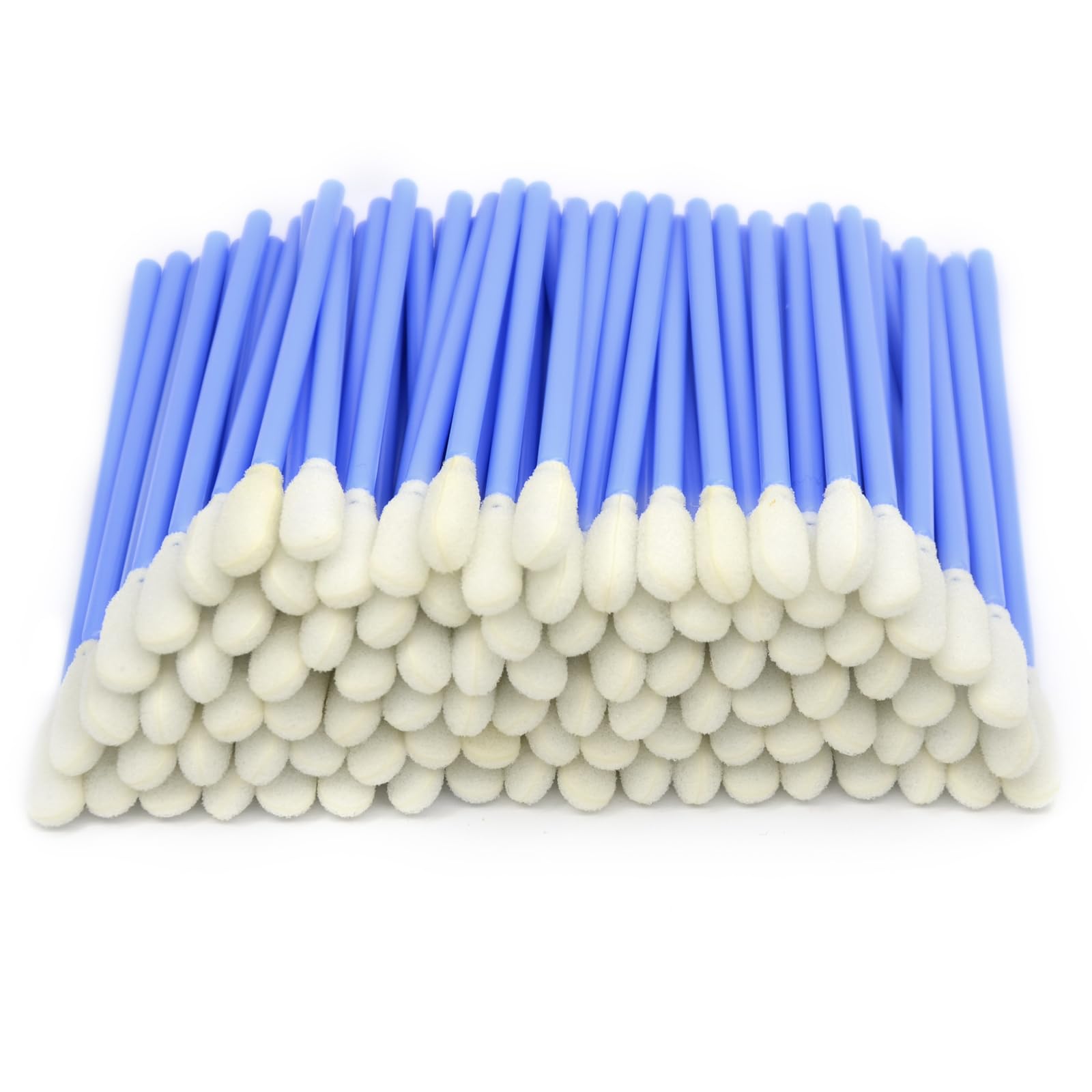 Photo 1 of (100 Pcs) 3.66 inch Foam Swab Cleaning Swab Foam Tips Sponge Stick for Inkjet Printer Print Head Camera Optical Lens Optical Equipment (Blue)