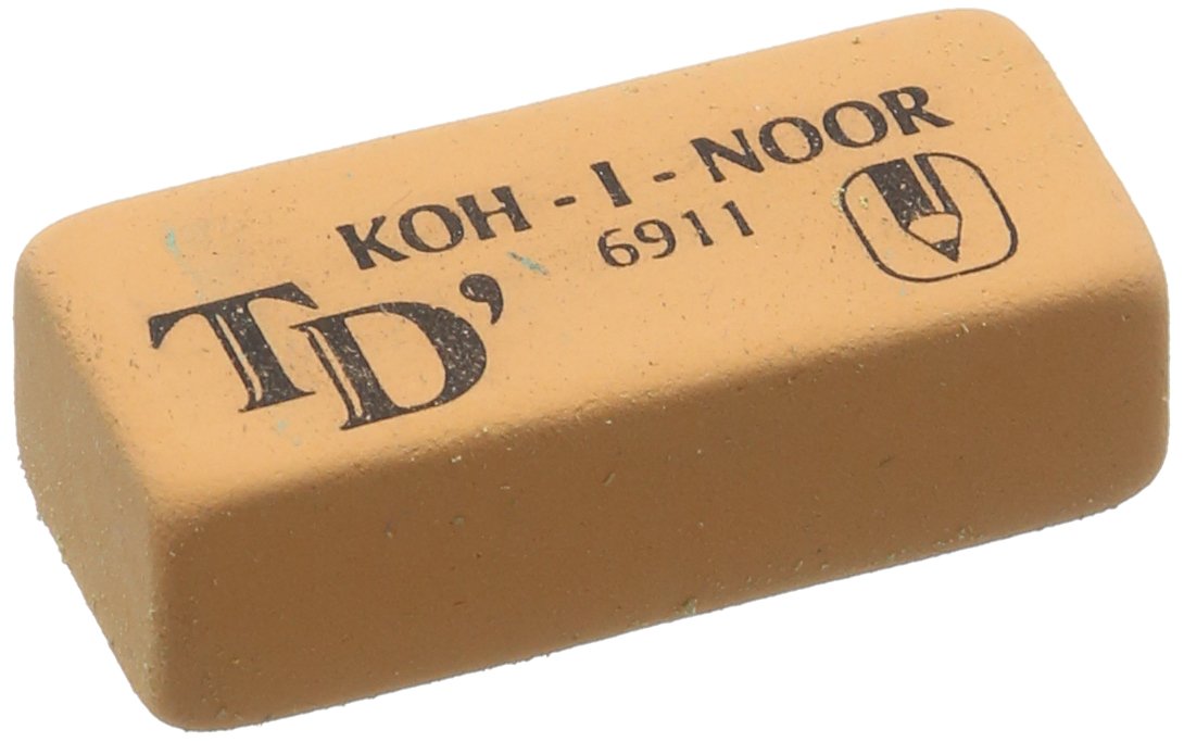 KOH-I-NOOR 6911020005KD Soft Eraser - Assorted Colours