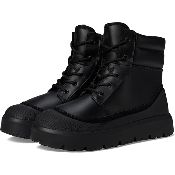 Amazon.com | UGG Men's Cl Ultra Mini Weather Hybrid Boot, Black