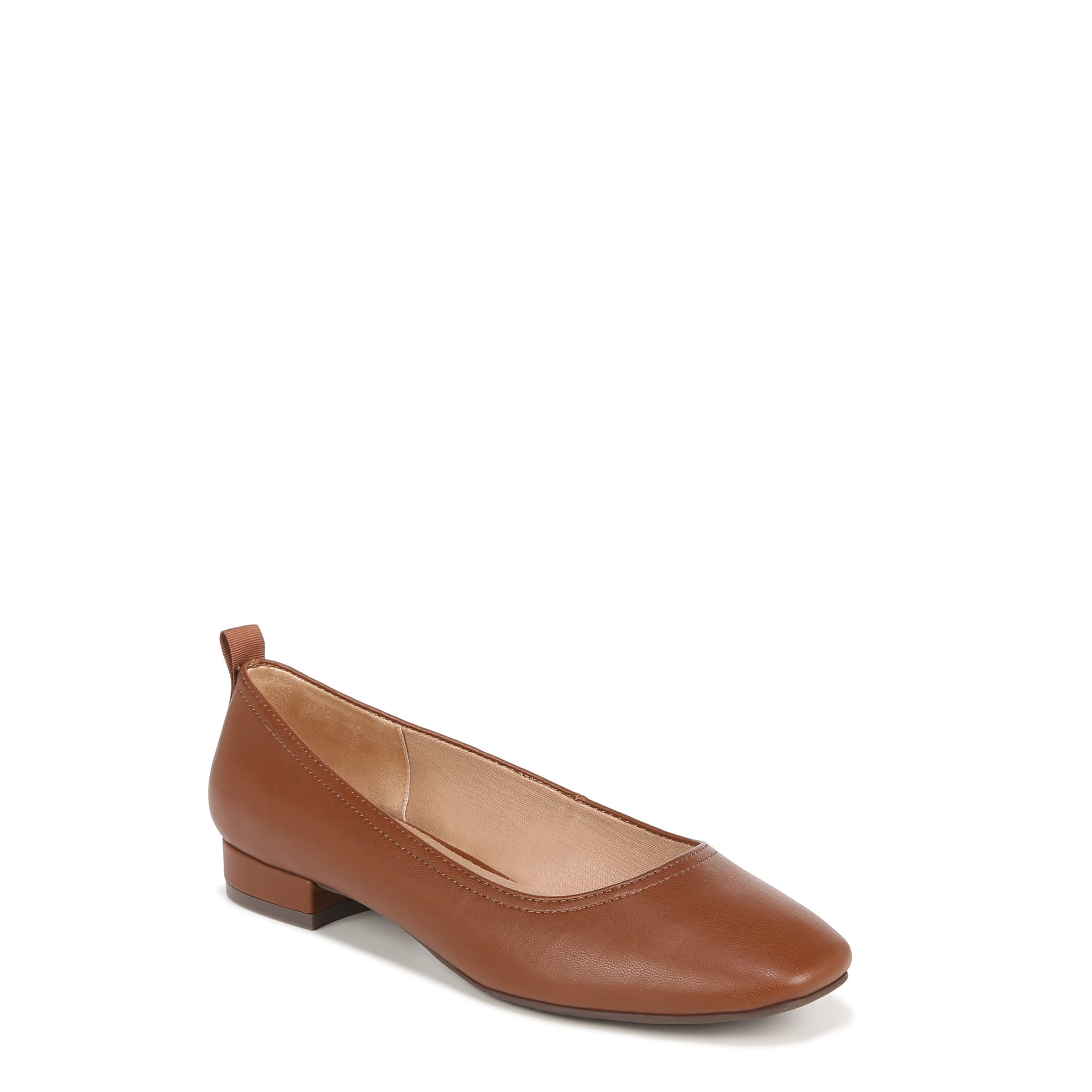 LifeStride Womens Cameo Slip On Ballet Flats Walnut 5.5 M