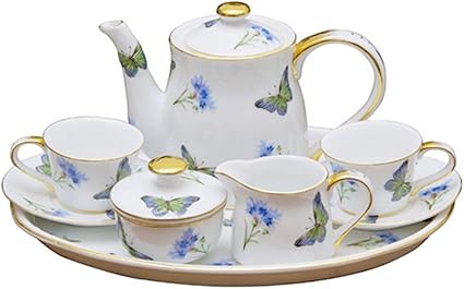 butterfly tea set