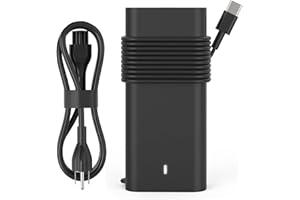 NNQEKBUF New Slim 65W 60W for DELL Laptop Charger USB C Dell Latitude 5420 5520 5320 5430 5290 7410 7420 Chromebook 3100 XPS All Series Fast Charging Type C Computer Charger Replacement Power Cord AC Adapter