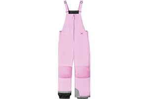 WULFUL Kids Waterproof Ski Bib Boys Girls Winter Snow Pants