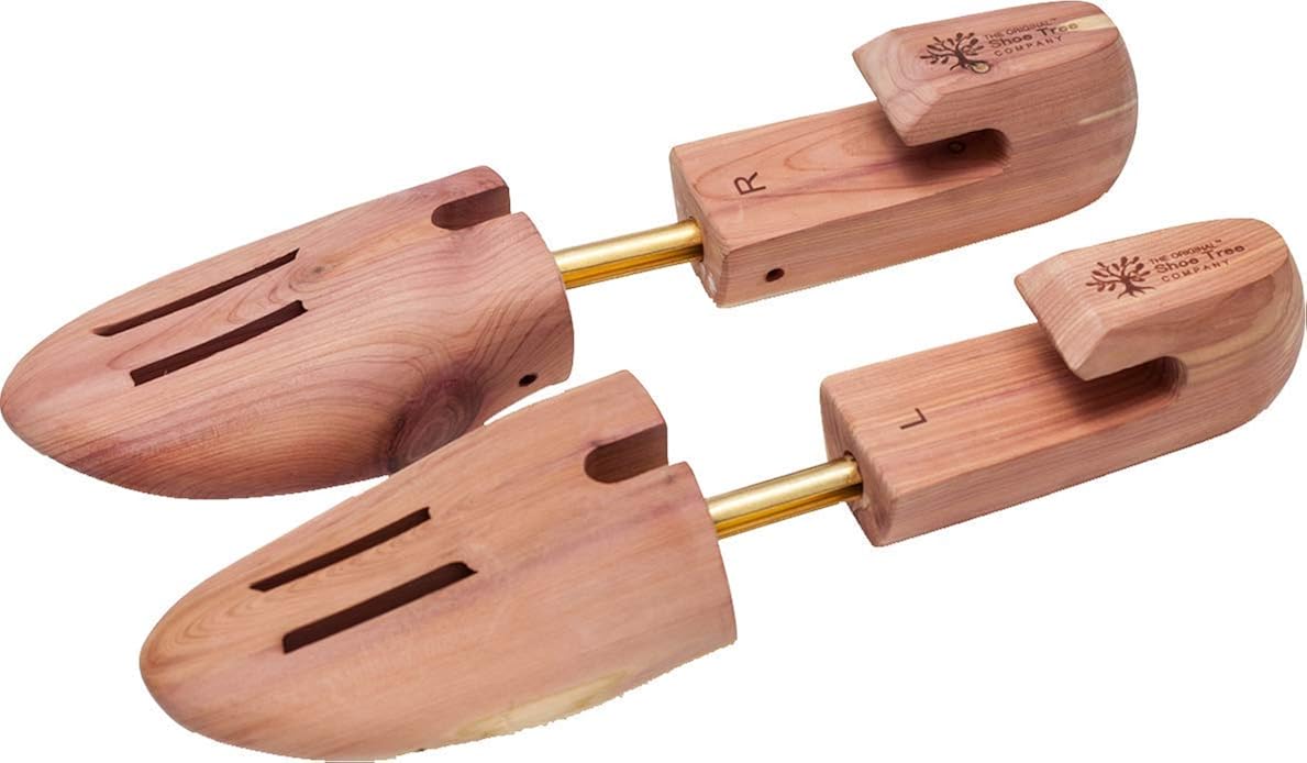 The Original Shoe Tree Company - Cedar Shoe Trees for Men - Maintain Shape -1pk