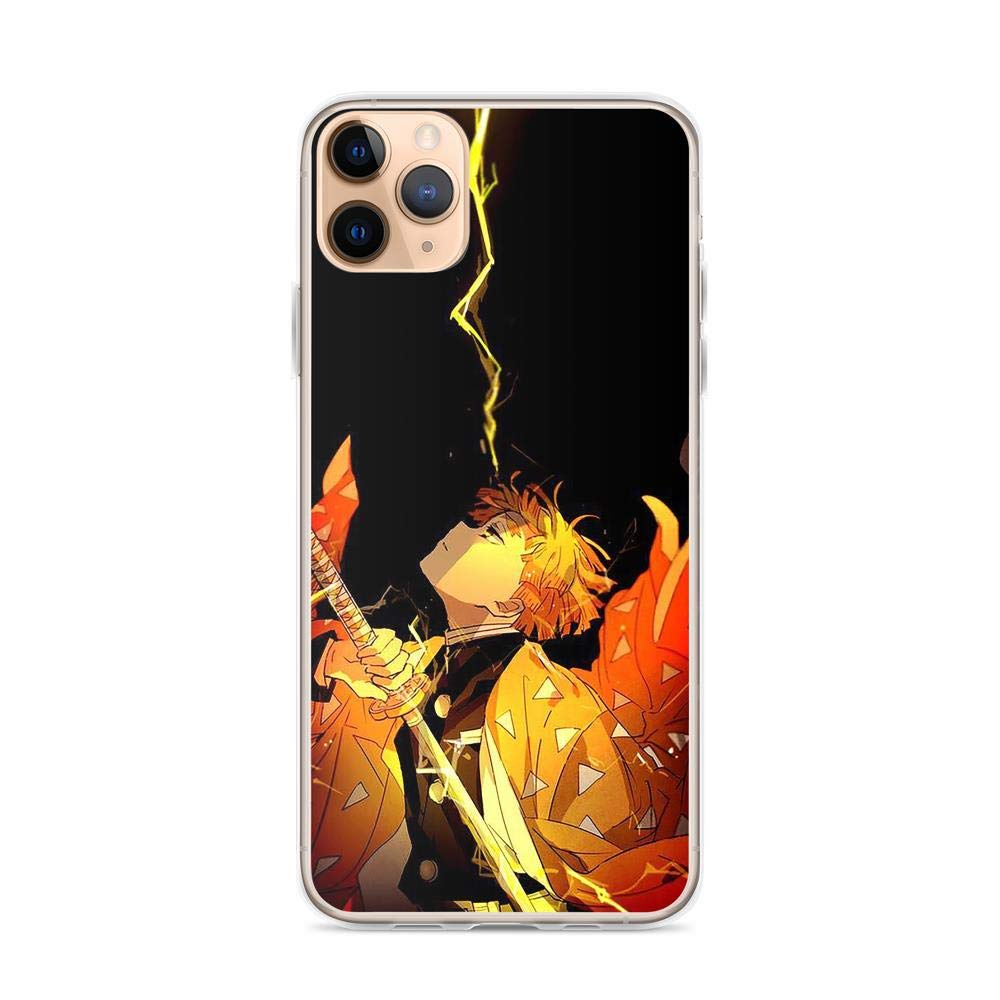 Beamm Frost Compatible With Iphone 11 Pro Max Case Kimetsu No Yaiba Anime Zenitsu Fanart Boy Manga Pure Clear Phone Cases Cover Buy Online In India At Desertcart