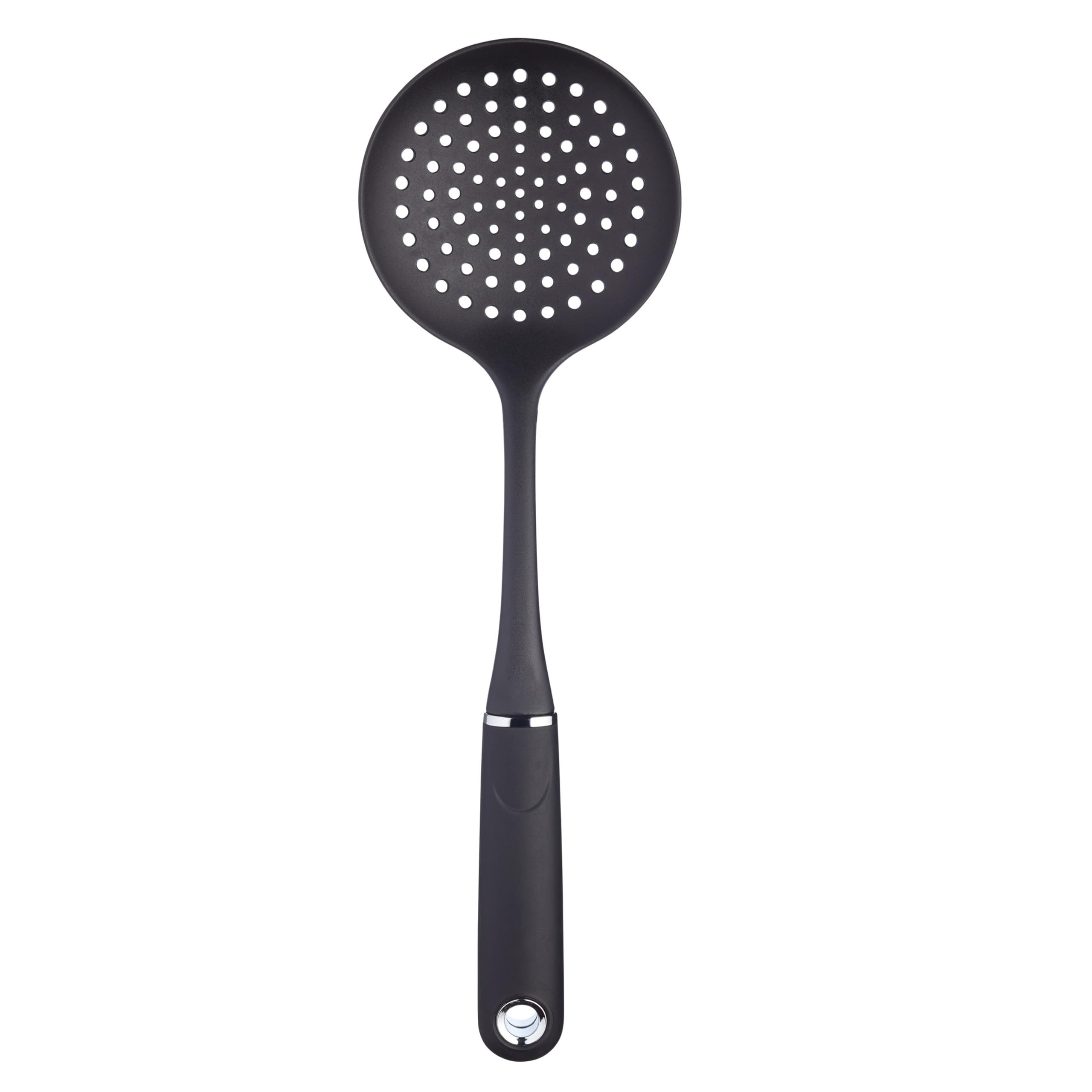 MasterClass Skimmer Spoon, Nylon Skimmer Wift, Non Stick Safe Soft Grip Handle, 36cm, Carded
