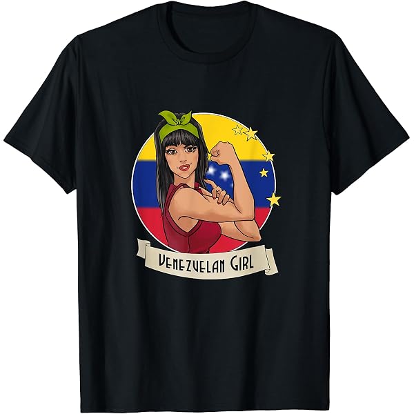 Candymix T-Shirt Bambino Unisex Con Bandiera Venezuela Sbiadita - Cotone 100%