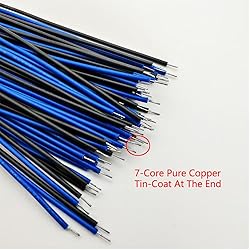 Gebildet 50pcs 3V-4.5V-5V-6V-7.5V-9V-12VDC 5mm Blue