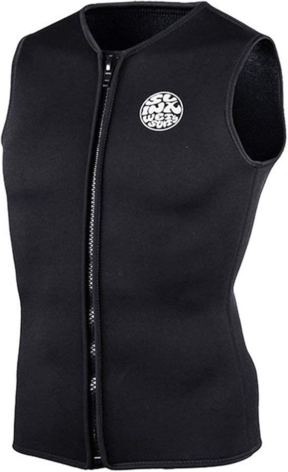 PAWHIT Wetsuit Top 3mm Thermal Sleeveless Neoprene Vest for Men Women