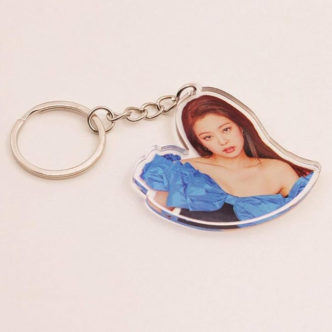 yuangong Stylish Kpop Blackpink Keychain Acrylic Key Chain Keyring Key