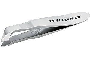 Tweezerman Mini Squeeze Cutical Nipper, Silver