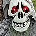 ATDAWN 5.6 Ft Hanging Screaming Ghost Decoration, Halloween Skeleton Grim Reaper Door or Wall Curtain for Haunted House Prop Decoration, Black