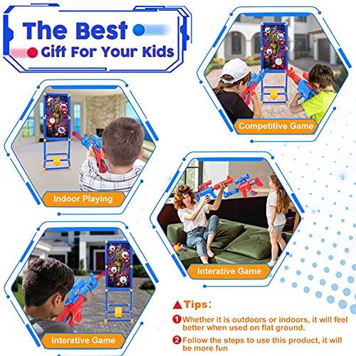 Jumpit [Upgraded] Shooting Game Toy with Moving Zombie Toy Target, 2