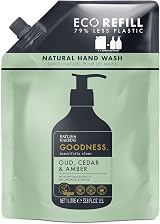 Baylis & Harding Goodness Oud Cedar Amber Hand Wash 1 Litre Refill Pack 4 view 2