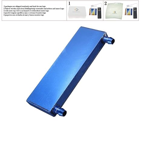 huicouldtool 122x41x12mm Bloque de enfriamiento de Agua de ...