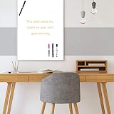 Qiuyan 3pc Magnetic Pen Holders Organizer Clips Adjustable Spring Loop White view 4