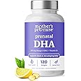 Prenatal DHA for Women 600mg + 400 IU Vitamin D3 | 120 Softgels | Supports Brain Health | Triglyceride Omega 3 Fish Oil DHA Prenatal Vitamins for Pregnancy & Nursing | 300mg per Capsule
