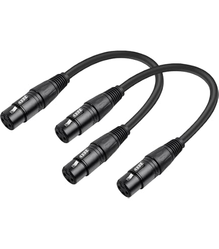 Amazon.com: HQRP 3.5mm to XLR Female 3-pin Cable Cord for Audio