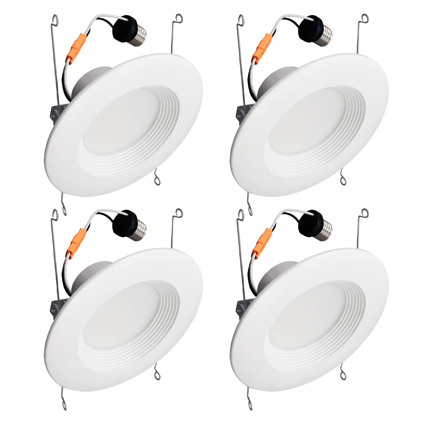 Rated, Damp 1200lm, Light), (Bright 4000K Trim, LED Light, Can Lighting