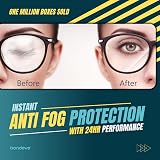 SO No Fog Anti-Fog Wipes 60 Pack for Glasses Steamed Up Lenses view 2