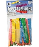 21 Rocket Balloon Refills
