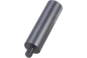 HAISENG Sturdy 15mm Aluminum Connector Rod 1/4-20 Screw Ends For Camera Stabilization & Equipment Mounting Camera Tripod Exte