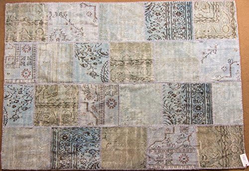 Vintage Kilim Rug - Turkish oriental area and runner rugs, handmade, hand woven (5.7 x 8)