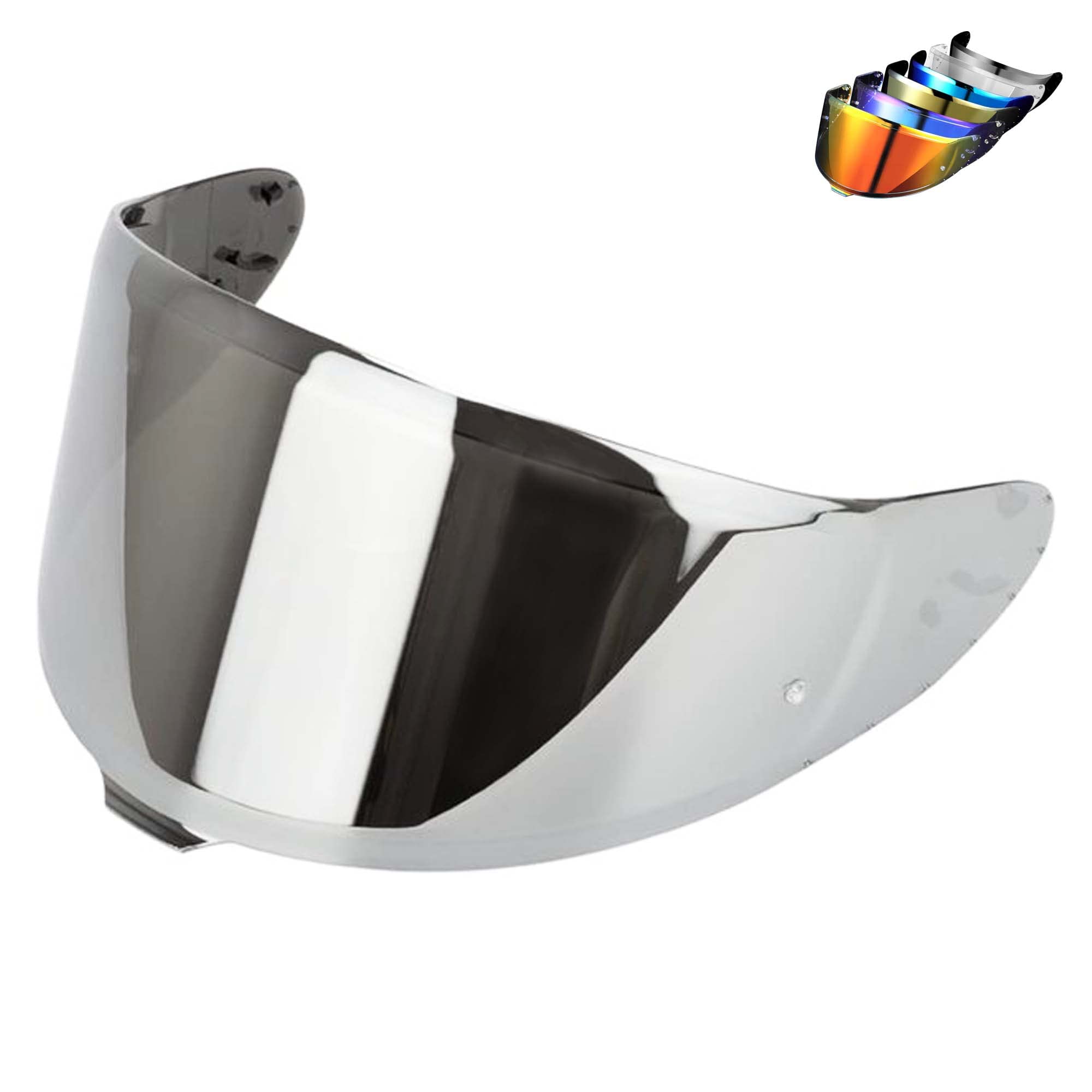 Photo 1 of Logto Helmet Visor Replacement for Z8/CWR-F2/NXR2/RF-1400 Shield Helmets Accessories Universal (Silver)