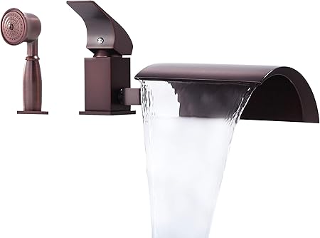 Jinyuze New Orb Roman Tub Filler Faucet 3 Hole Deck Mount