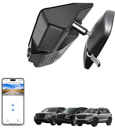 Amazon.com: FITCAMX 4K Dash Cam for Honda Pilot 2016-2022