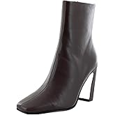 Steve Madden Lizabelle Women's Boots Brown Leather Size 7.5 M