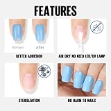TOMICCA Nail Dehydrator and Primer 0.5 oz Bonding Base for Gel Polish view 3